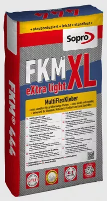 Sopro  FKM XL 444 Multiflexlijm, zak 15 kg