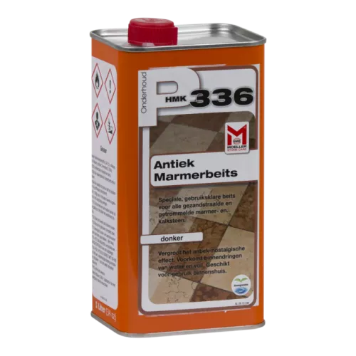 HMK® P336 Antiek-marmerbeits donker