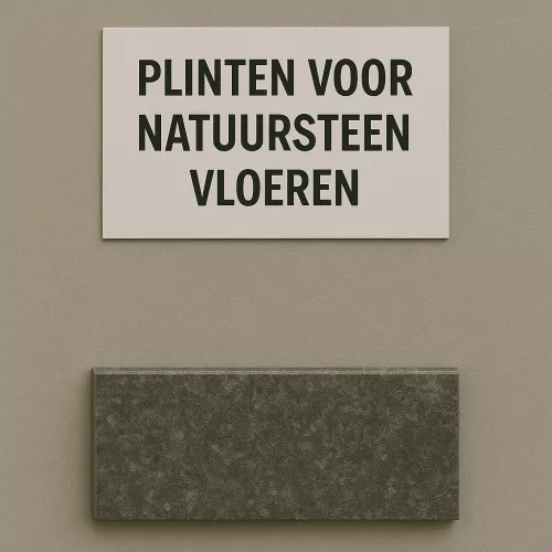Plinten voor natuursteenvloer
