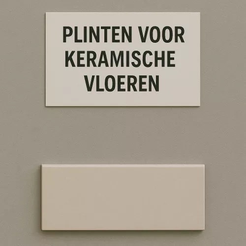 Plinten voor keramische vloeren